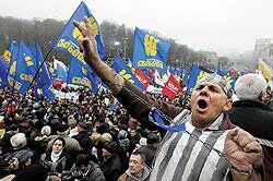 Украинцы вышли на «евромайданы»