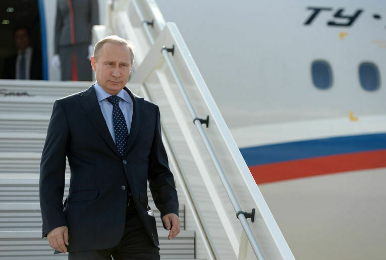 Путин прибыл в Севастополь на празднование Дня народного единства