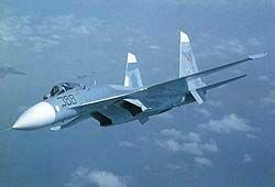 Пропавший истребитель Су-27 все еще не найден