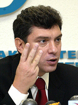 Борис Немцов: «Юлия Тимошенко - единственный мужик в украинской политике»