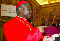 Фаворитом на пост Папы Римского считается кардинал Ганы