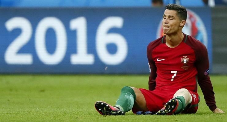 Герой Евро-2016 Роналду не сыграет в матче за Суперкубок УЕФА из-за травмы