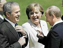 Как помирились Джордж Буш с Владимиром Путиным