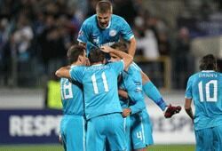 Проигрывая вначале, «Зенит» разгромил чемпионов Португалии