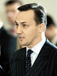 Министр обороны Польши Радослав Сикорский