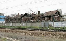 В Москве погибает последний деревянный вокзал