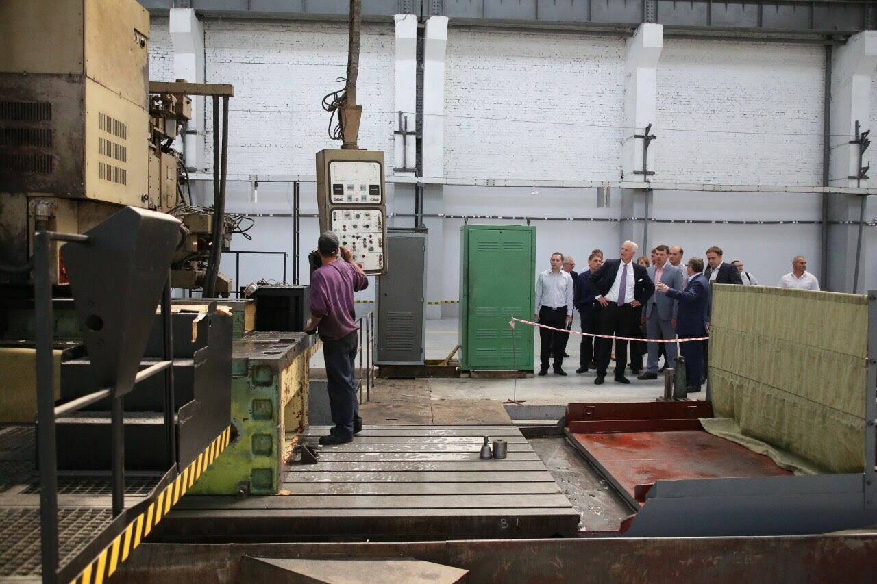 Немецкие бизнесмены оценили восстановление станкостроительного завода в Краснодаре