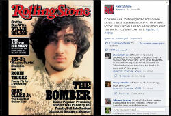 «Бостонский террорист» попал на обложку Rolling Stone, читатели в гневе