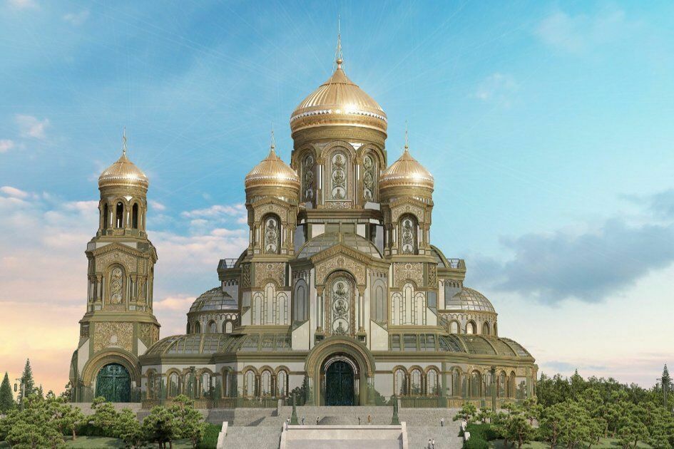 Минобороны построит гигантский храм четырём родам войск