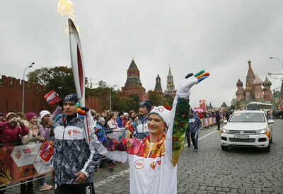В Москве стартовала эстафета Олимпийского огня