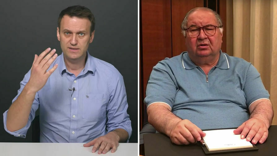 Навальный назвал угрозой видеообращение Усманова и вызвал его на дебаты