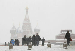 На Москву надвигается новый мощный снегопад