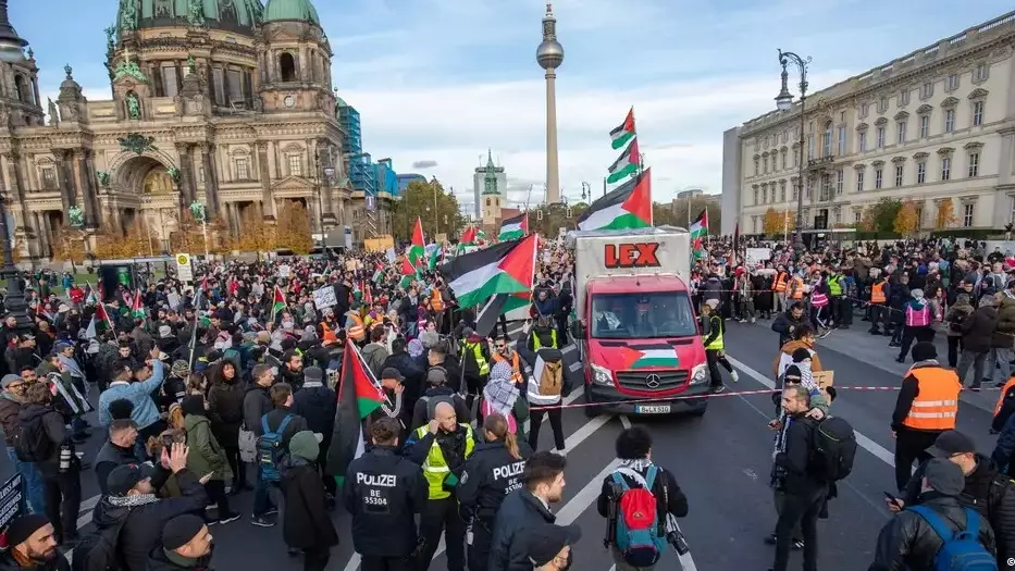 Демонстрации в Берлине