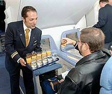 Пьяный россиянин устроил дебош на борту самолета