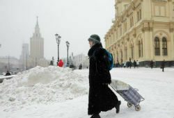 На этой неделе москвичей ждут снегопады и 20-градусные морозы