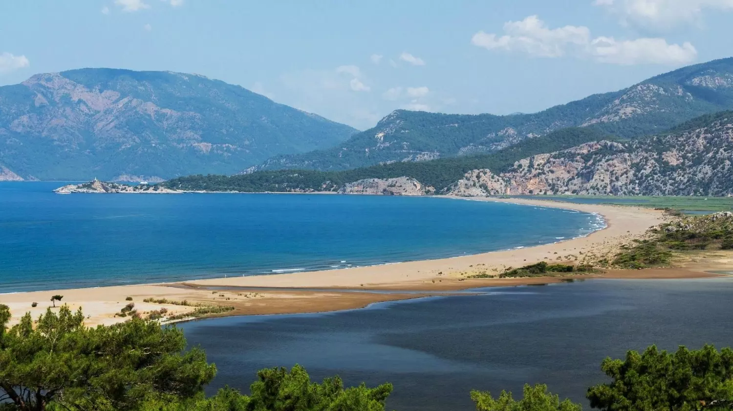 Пляж Iztuzu Beach — лучший пляж Турции по версии tripadvisor