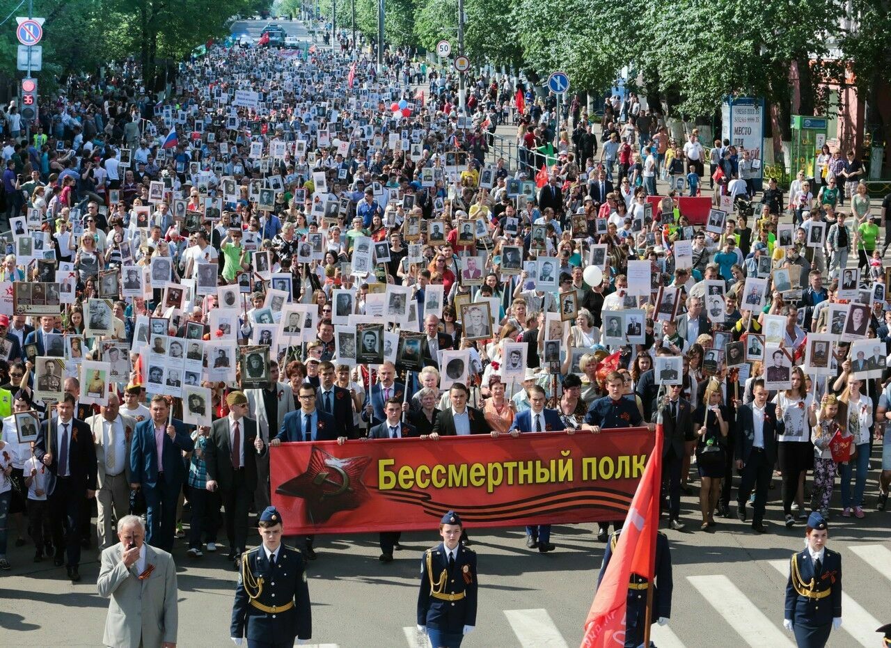 СМИ: шествие «Бессмертного полка» вновь перенесли из-за коронавируса