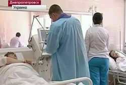 22 пострадавших в результате взрывов в Днепропетровске находятся в больнице