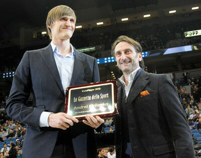 Кириленко признан лучшим европейским баскетболистом 2012 года