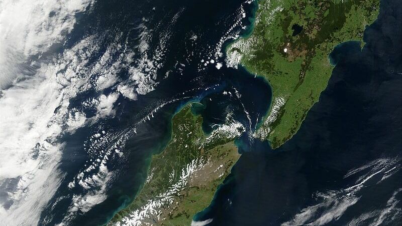 В Новой Зеландии произошло землетрясение магнитудой 6,1