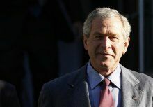 Буш вновь блеснул красноречием и воспитанием