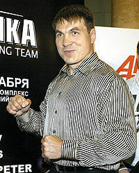 Боксер Олег Маскаев