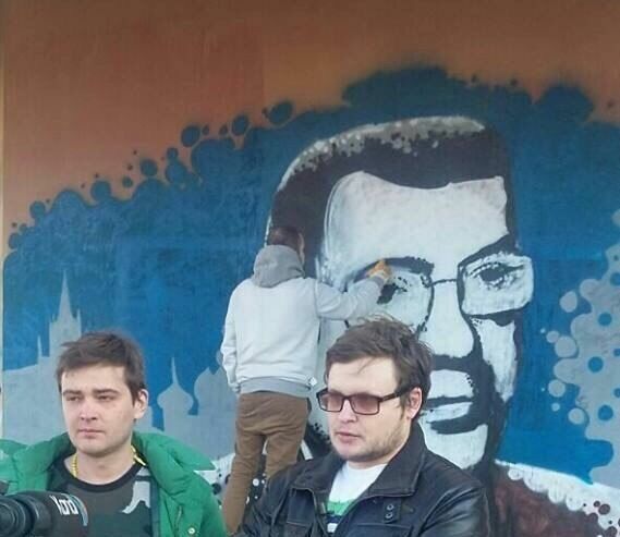 В Анталье появилось граффити в память об убитом российском после