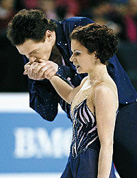 Чемпионы мира по фигурному катанию Мария Петрова и Алексей Тихонов