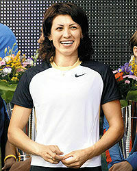 Олимпийская чемпионка Татьяна Лебедева
