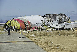 Boeing-777, разбившийся в Сан-Франциско, сажал стажер