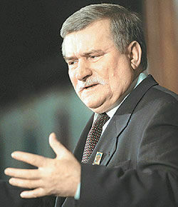 Экс-президент Польши Лех Валенса
