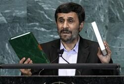 Ахмадинеджад обожествляет ядерную энергию и обвиняет США во всех смертных грехах