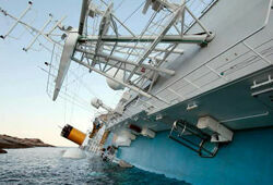 Costa Concordia потерпела крушение под саундтрек из «Титаника»