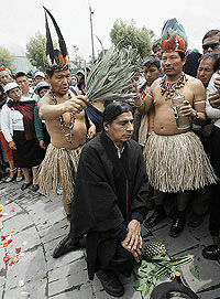 Индейцы Эквадора объявили о начале возрождения нации