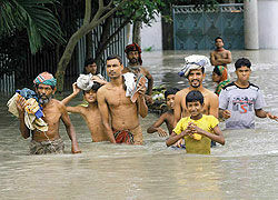 Государство Бангладеш в очередной раз пострадало от наводнения