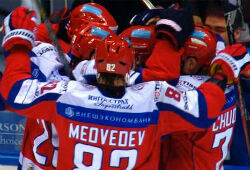 Сборная России по хоккею выиграла у Швеции на Кубке Первого канала
