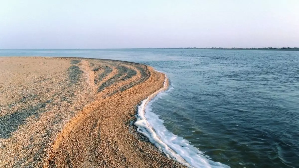 Соленость воды в Азовском море сравнялась с черноморской
