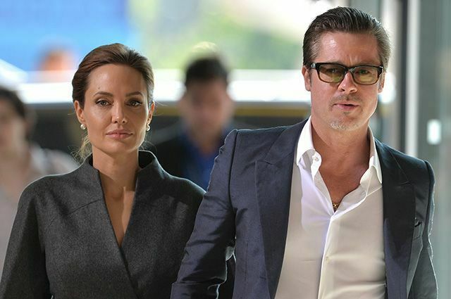Папарацци застали Джоли и Питта впервые вместе после развода (ФОТО)