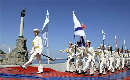 Российские моряки покорили украинский Севастополь