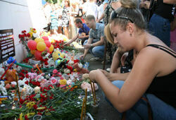 В Татарстане появился памятник жертвам «Булгарии», погибшим год назад