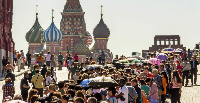 Россия занимает 16 место в рейтинге самых посещаемых стран мира