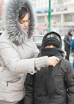 От сильных морозов пострадали школьники и бездомные