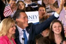 Митт Ромни стал главным соперником Обамы, победив еще в пяти штатах