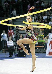 Алина Кабаева забрала почти все «золото» чемпионата страны