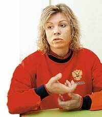 Олимпийская чемпионка Ольга Слюсарева