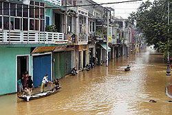 Вьетнам неожиданно затопило