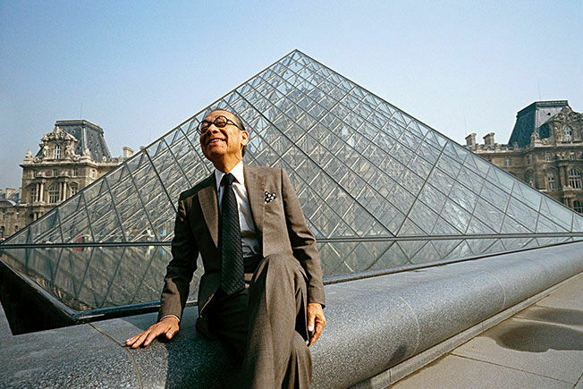 В США скончался создатель пирамиды Лувра