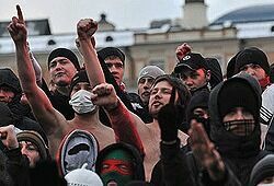 Сегодня в Москве ожидаются новые выступления националистов (ВИДЕО)
