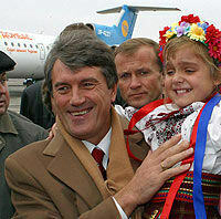 Петарды для Ющенко