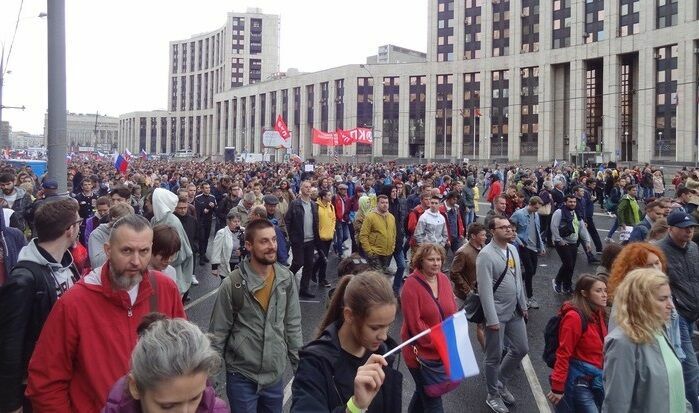 Московские власти согласовали очередной массовый протестный митинг на 25 августа